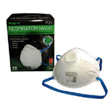 Load image into Gallery viewer, help-it respirator p2v n95 moulded face mask with valve | marketzone christchurch