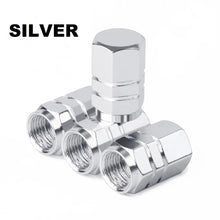 Load image into Gallery viewer, aluminum hexagonal alloy valve stem car wheel tyre tire caps | marketzone christchurch