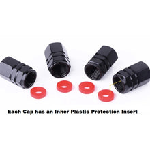 Load image into Gallery viewer, aluminum hexagonal alloy valve stem car wheel tyre tire caps | marketzone christchurch