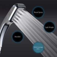 Load image into Gallery viewer, handheld pressurized water saving shower head with 300 micro holes boost | marketzone christchurch