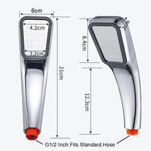 Load image into Gallery viewer, handheld pressurized water saving shower head with 300 micro holes boost | marketzone christchurch