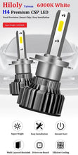 Load image into Gallery viewer, hiloly taiwan premium H4 car LED CSP headlights light bulbs 36W 8000LM 6000K white | marketzone christchurch