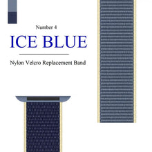 Load image into Gallery viewer, purchase 2 at special price woven nylon fabric velcro straps for apple watch | marketzone christchurch