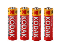 Load image into Gallery viewer, pack of 4 kodak batteries zinc chloride super heavy duty AAA/AA 1.5v | marketzone christchurch