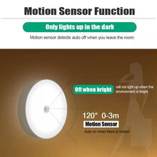 Load image into Gallery viewer, motion sensor led usb charging night light warm white | marketzone christchurch