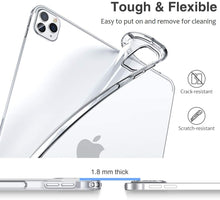 Load image into Gallery viewer, soft tpu shockproof clear tablet back cover for apple ipad series | marketzone christchurch
