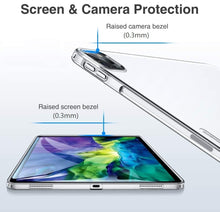 Load image into Gallery viewer, soft tpu shockproof clear tablet back cover for apple ipad series | marketzone christchurch