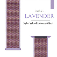 Load image into Gallery viewer, woven nylon fabric loop velcro straps bands for apple watch | marketzone christchurch