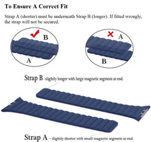 Load image into Gallery viewer, magnetic leather link straps bands for apple watch | marketzone christchurch