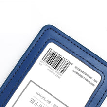 Load image into Gallery viewer, genuine leather card sleeve pass holder with matching lanyard | marketzone christchurch