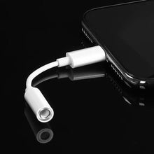Load image into Gallery viewer, lightning to 3.5mm headphone audio jack adapter connector | marketzone christchurch