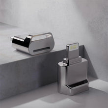 Load image into Gallery viewer, lightning to microsd card flash drive reader adapter for iphone | marketzone christchurch