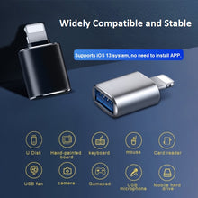 Load image into Gallery viewer, usb 3.0 to lightning port converter adapter for apple iphone & ipad | marketzone christchurch