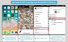 Load image into Gallery viewer, usb 3.0 to lightning port converter adapter for apple iphone & ipad | marketzone christchurch