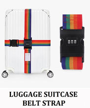 Load image into Gallery viewer, luggage suitcase travel belt strap optional 3 pin number buckle lock | marketzone christchurch