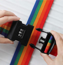 Load image into Gallery viewer, luggage suitcase travel belt strap optional 3 pin number buckle lock | marketzone christchurch