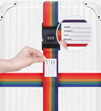 Load image into Gallery viewer, luggage suitcase travel belt strap optional 3 pin number buckle lock | marketzone christchurch