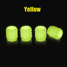 Load image into Gallery viewer, luminous fluorescent glow car tyre tire valve stem cover caps | marketzone christchurch