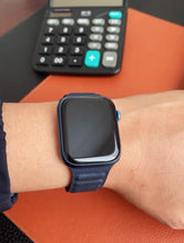Load image into Gallery viewer, magnetic leather link straps bands for apple watch | marketzone christchurch