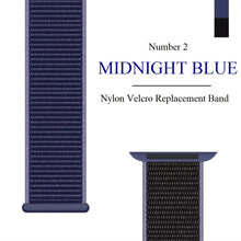 Load image into Gallery viewer, purchase 2 at special price woven nylon fabric velcro straps for apple watch | marketzone christchurch