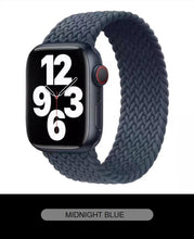 Load image into Gallery viewer, braided nylon fabric solo loop straps bands for apple watch | marketzone christchurch