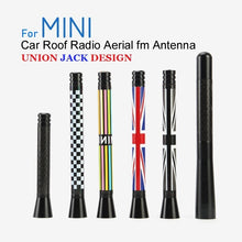 Load image into Gallery viewer, screw on union jack flag design replacement car radio antenna for bmw mini cooper | marketzone christchurch
