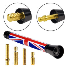 Load image into Gallery viewer, screw on union jack flag design replacement car radio antenna for bmw mini cooper | marketzone christchurch