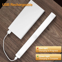 Load image into Gallery viewer, motion sensor led night light strip usb rechargeable 3000k warm white | marketzone christchurch