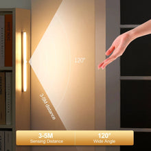 Load image into Gallery viewer, motion sensor led night light strip usb rechargeable 3000k warm white | marketzone christchurch