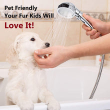 Load image into Gallery viewer, 3 in 1 multi mode high pressure shower head 360 degrees rotating head | marketzone christchurch