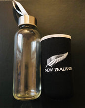 Load image into Gallery viewer, new zealand silver fern water bottle with holder cuddler 300ml nz souvenir | marketzone christchurch
