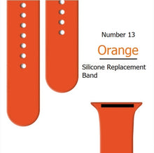 Load image into Gallery viewer, replacement soft silicone straps bands for apple watch 42 44 45mm | marketzone christchurch