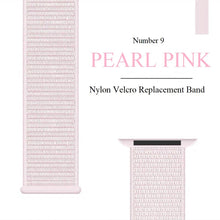 Load image into Gallery viewer, woven nylon fabric loop velcro straps bands for apple watch | marketzone christchurch