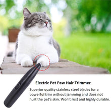 Load image into Gallery viewer, electric pet dog cat paw hair fur grooming trimmer shaver | marketzone christchurch
