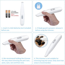 Load image into Gallery viewer, electric pet dog cat paw hair fur grooming trimmer shaver | marketzone christchurch