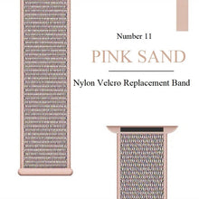 Load image into Gallery viewer, woven nylon fabric loop velcro straps bands for apple watch | marketzone christchurch