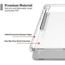 Load image into Gallery viewer, shockproof clear tpu soft back cover for samsung galaxy tab series | marketzone christchurch