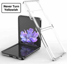 Load image into Gallery viewer, samsung z flip 3 flip 4 hard clear protection cover case | marketzone christchurch