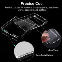 Load image into Gallery viewer, samsung z flip 3 flip 4 hard clear protection cover case | marketzone christchurch