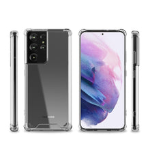 Load image into Gallery viewer, samsung galaxy s21 series premium soft clear silicone back cover | marketzone christchurch