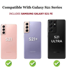 Load image into Gallery viewer, samsung galaxy s21 series premium soft clear silicone back cover | marketzone christchurch