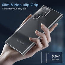 Load image into Gallery viewer, samsung galaxy s22 series super slim soft tpu clear cover | marketzone christchurch