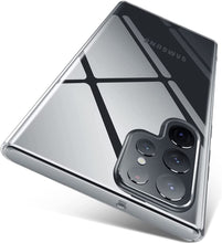 Load image into Gallery viewer, samsung galaxy s22 series super slim soft tpu clear cover | marketzone christchurch
