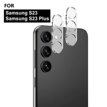 Load image into Gallery viewer, for samsung galaxy s23 series full coverage clear back camera lens protector | marketzone christchurch