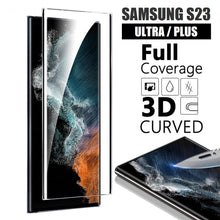 Load image into Gallery viewer, for samsung galaxy s23 series premium full coverage clear protection glass screen protector | marketzone christchurch
