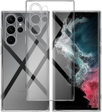 Load image into Gallery viewer, for samsung galaxy s23 series premium protection crystal clear hybrid back cover case | marketzone christchurch