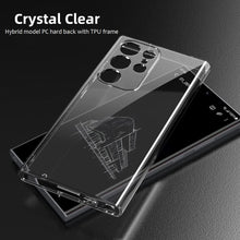 Load image into Gallery viewer, for samsung galaxy s23 series premium protection crystal clear hybrid back cover case | marketzone christchurch