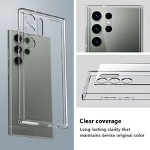 Load image into Gallery viewer, for samsung galaxy s23 series premium protection crystal clear hybrid back cover case | marketzone christchurch