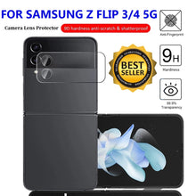 Load image into Gallery viewer, 9h clear camera lens protector for samsung galaxy z flip 3 filp 4 5g | marketzone christchurch