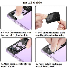 Load image into Gallery viewer, 9h clear camera lens protector for samsung galaxy z flip 3 filp 4 5g | marketzone christchurch